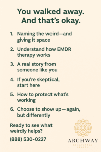 EMDR Recovery Steps
