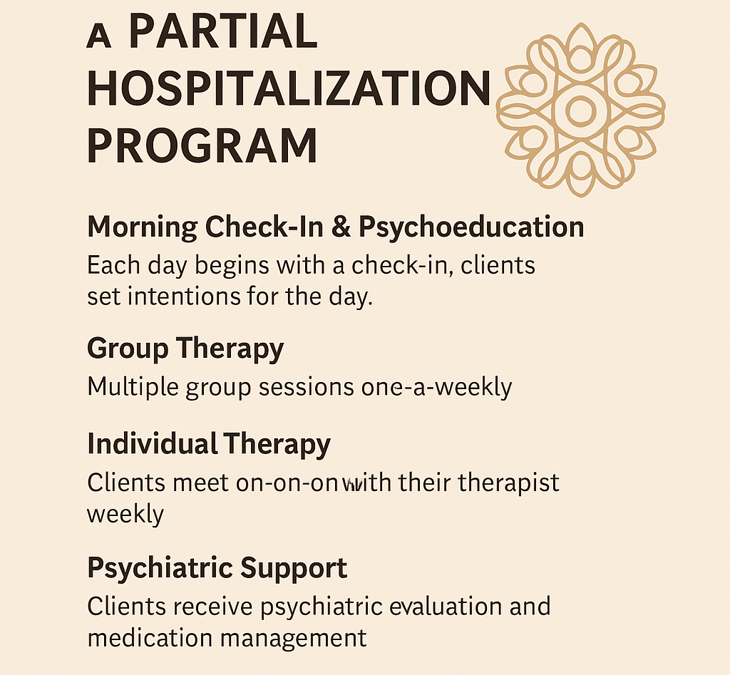 What Happens in a Partial Hospitalization Program