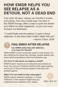 How EMDR Helps You Recover After Relapse