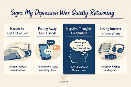 Quiet Signs My Depression Was Coming Back