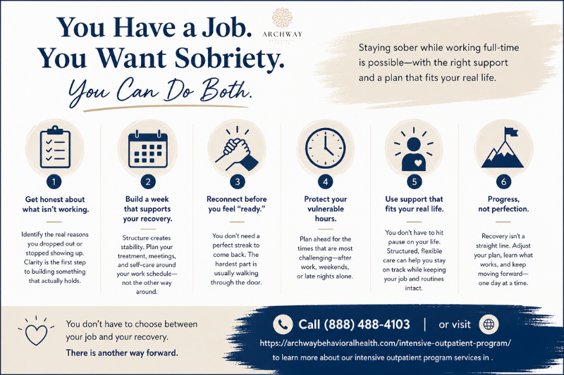 you have a job you want sobriety